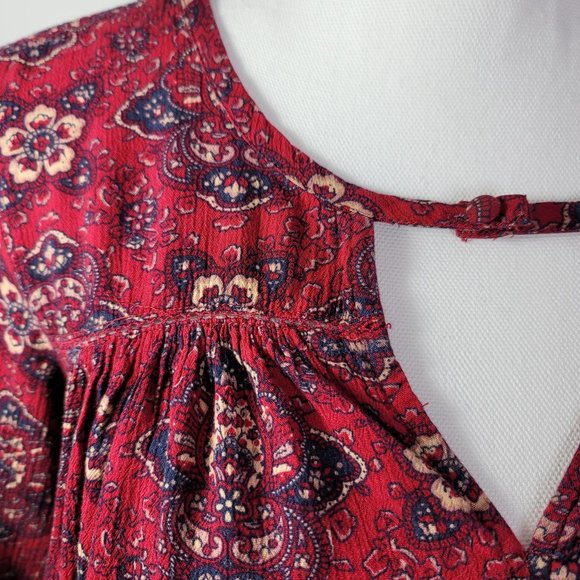 American Eagle Outfitters Long Sleeves BOHO Dress - Picture 5 of 13